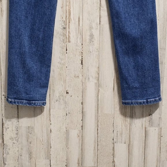 RASKOL Unisex Blue Performance Enhancing Demin Straight Leg Gym JANTS Size 28x30 - Picture 3 of 7